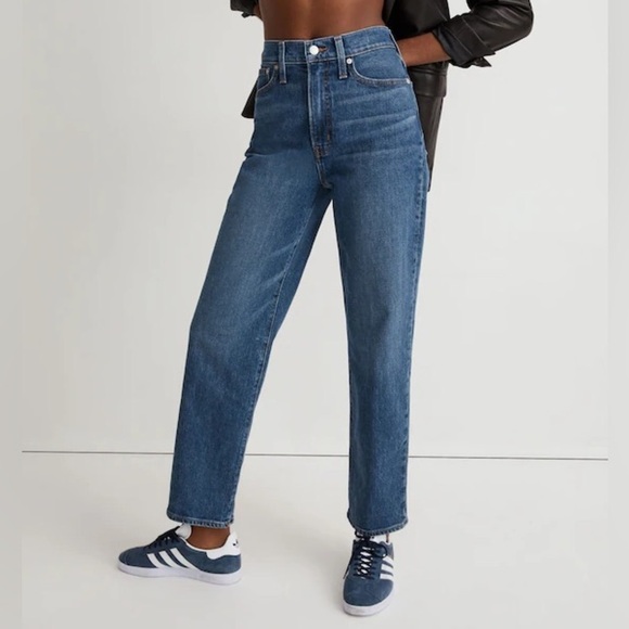 Madewell Denim - The Perfect Vintage Straight Jean in Mayfield Wash